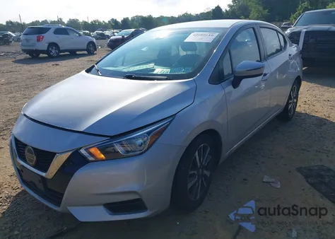 2021 Nissan Versa Sv Xtronic Cvt z USA, uszkodzony, nr VIN 3N1CN8EV6ML865388